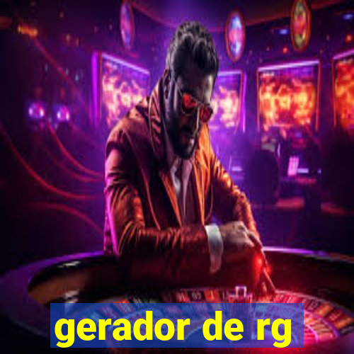 gerador de rg